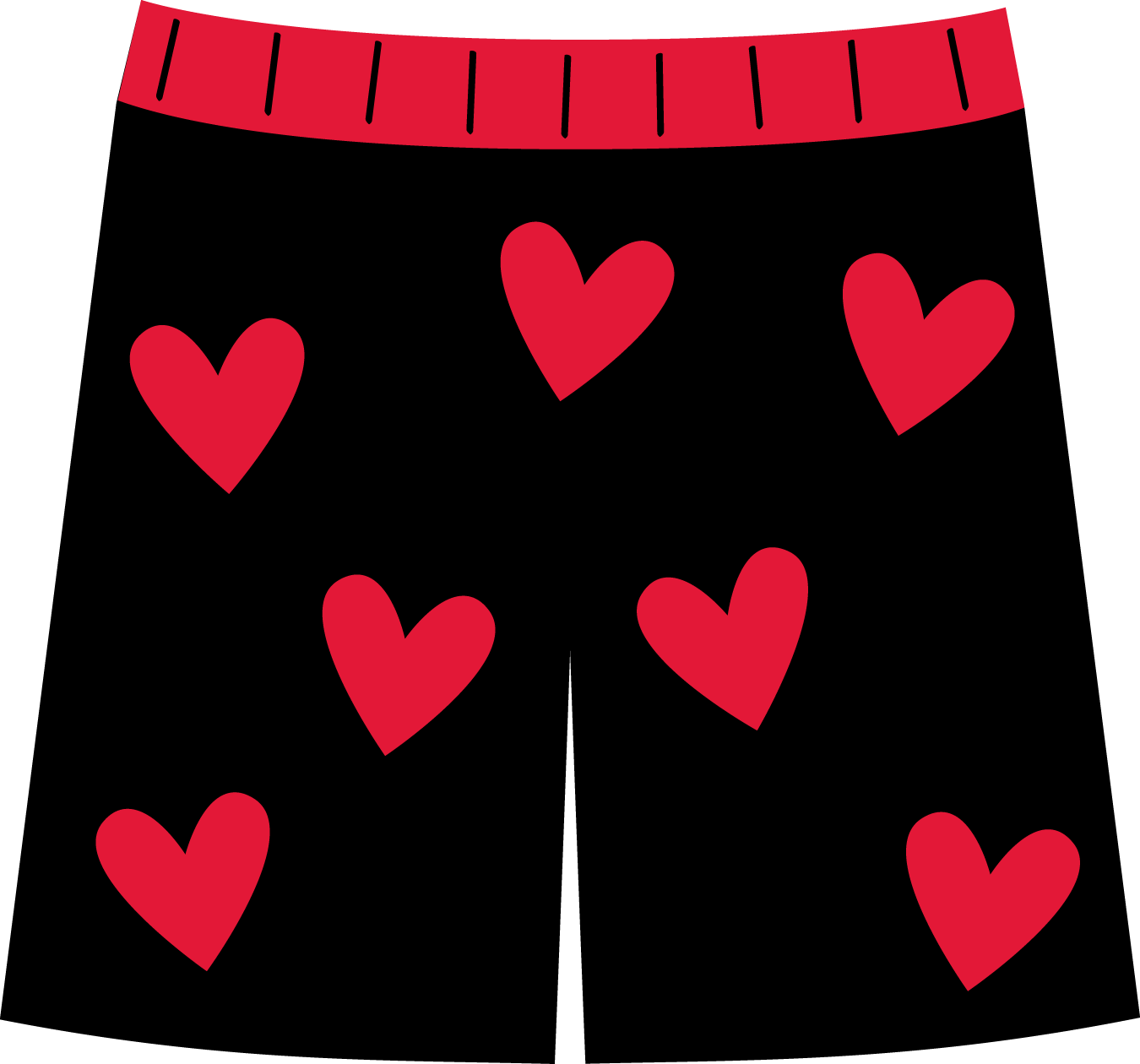 Svg Free Download Costura E Roupas Boxers Png Minus - Boxer Shorts Clip Art (1350x1260), Png Download
