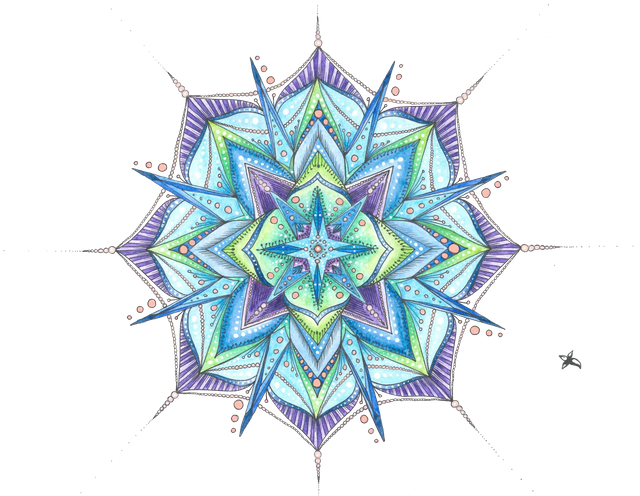 Stardust - Fractal Art (640x496), Png Download