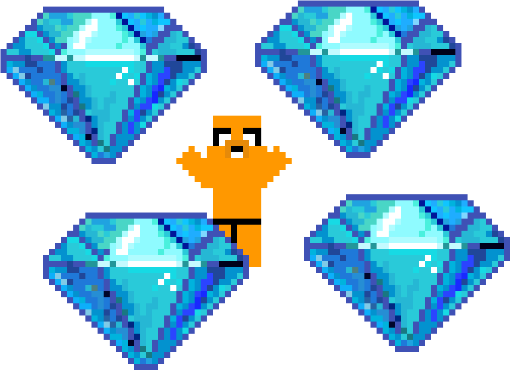 Mikecrack - 8 Bit Ninja Turtle (1200x1200), Png Download