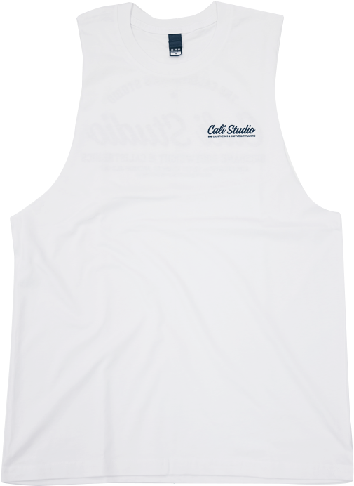 White Mechanic Design Singlet - Active Tank (1000x750), Png Download