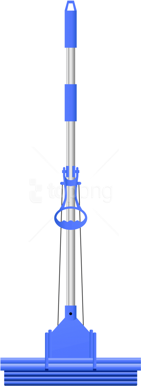 Free Png Sponge Mop Blue Image Png Images Transparent - Cleaning Icons (480x1272), Png Download