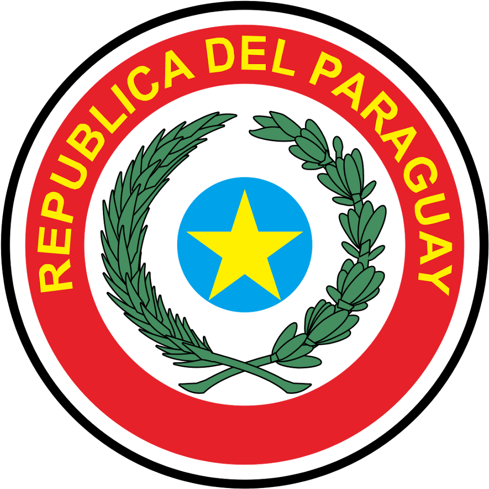 Escudo Paraguay Frente Logo Vector - Coat Of Arms Of Paraguay (1600x1136), Png Download