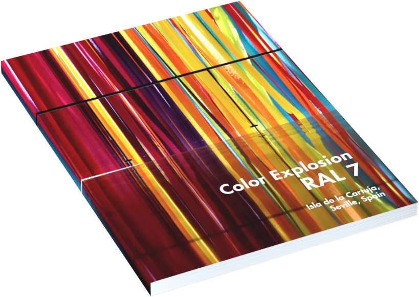 Explosão De Cor Ral 7, Livro Que Retrata A Criação - Graphic Design (1094x705), Png Download