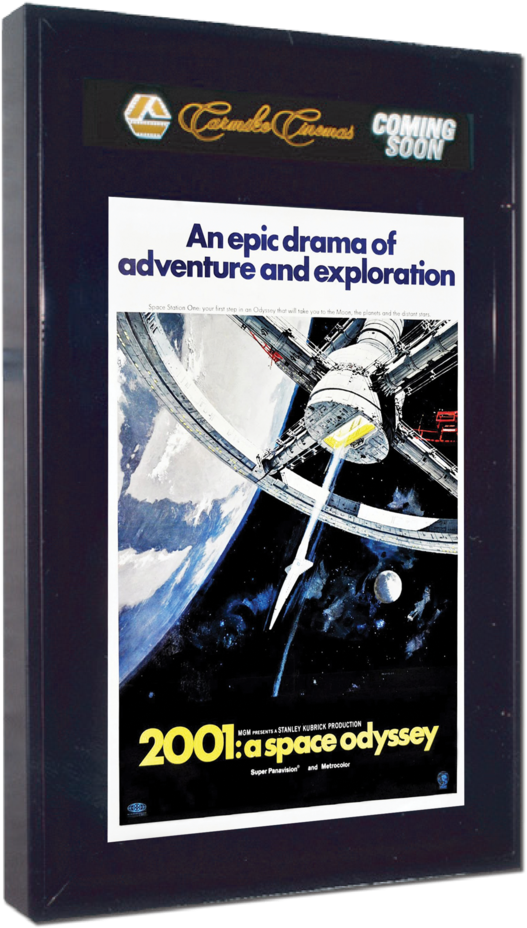 Door Mounted Led Poster Case With Dater - 2001 A Space Odyssey Movie Poster (667x1000), Png Download