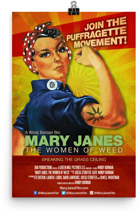 Mary Janes Women Of Weed - Mary Janes Film (1000x1000), Png Download