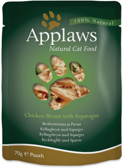 Zoom - Applaws Chicken And Asparagus (650x650), Png Download