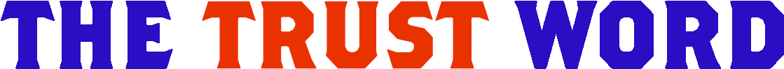 The Trust Word - Graphic Design (1288x406), Png Download