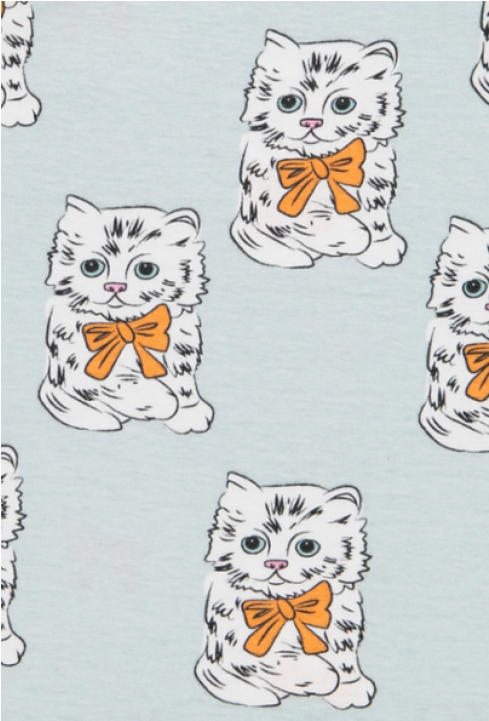 Hugo Loves Tiki Tank Top Kitty - Cartoon (960x720), Png Download