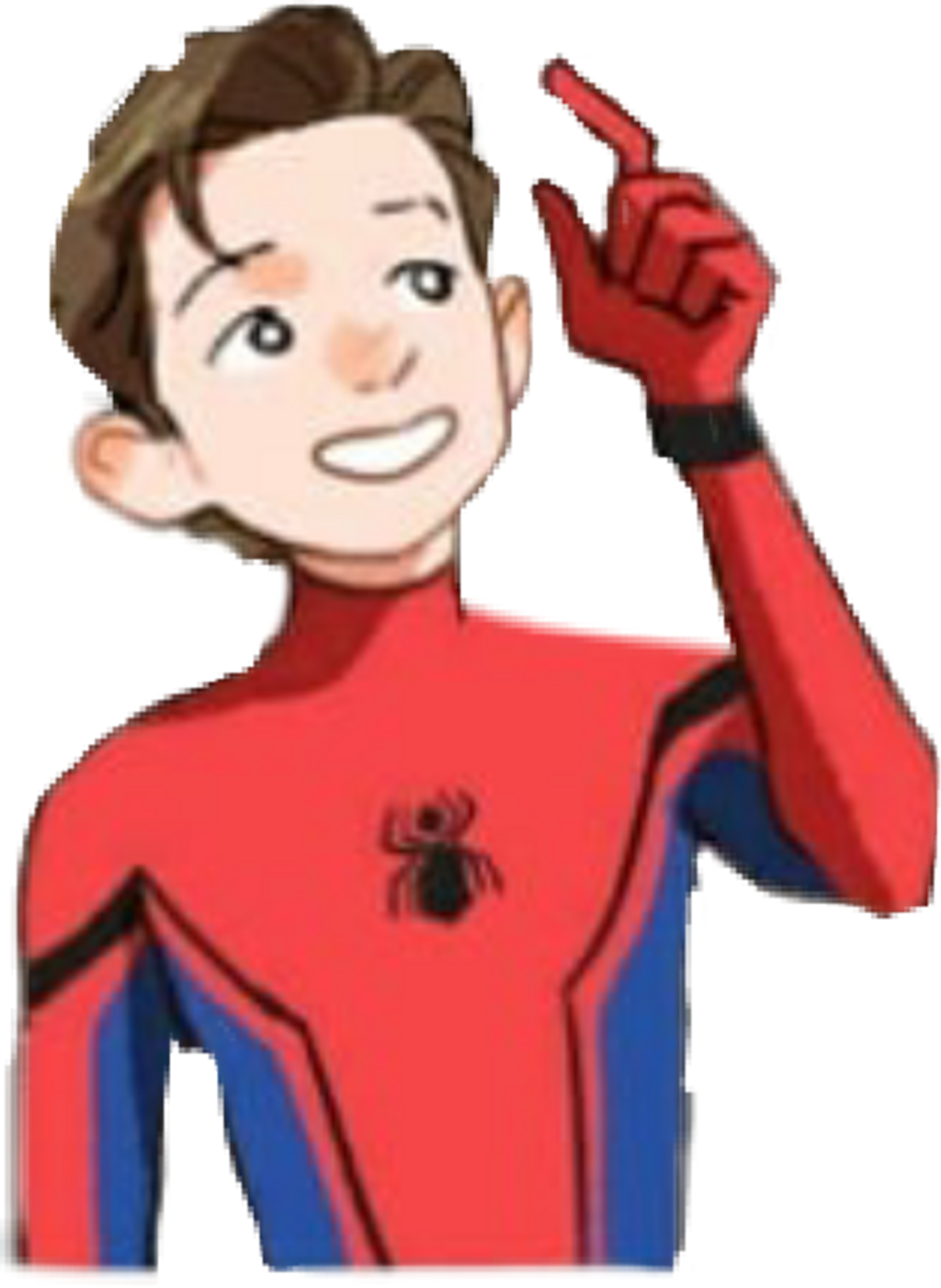 #tom #holland #tomholland #thomasstanleyholland #spider - Cartoon (1024x1402), Png Download