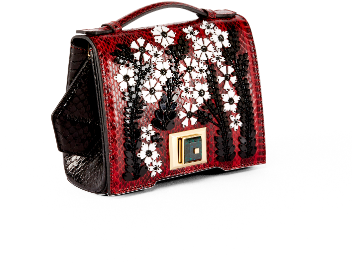 Red "fairy Tale" Mini Brief - Shoulder Bag (770x1170), Png Download
