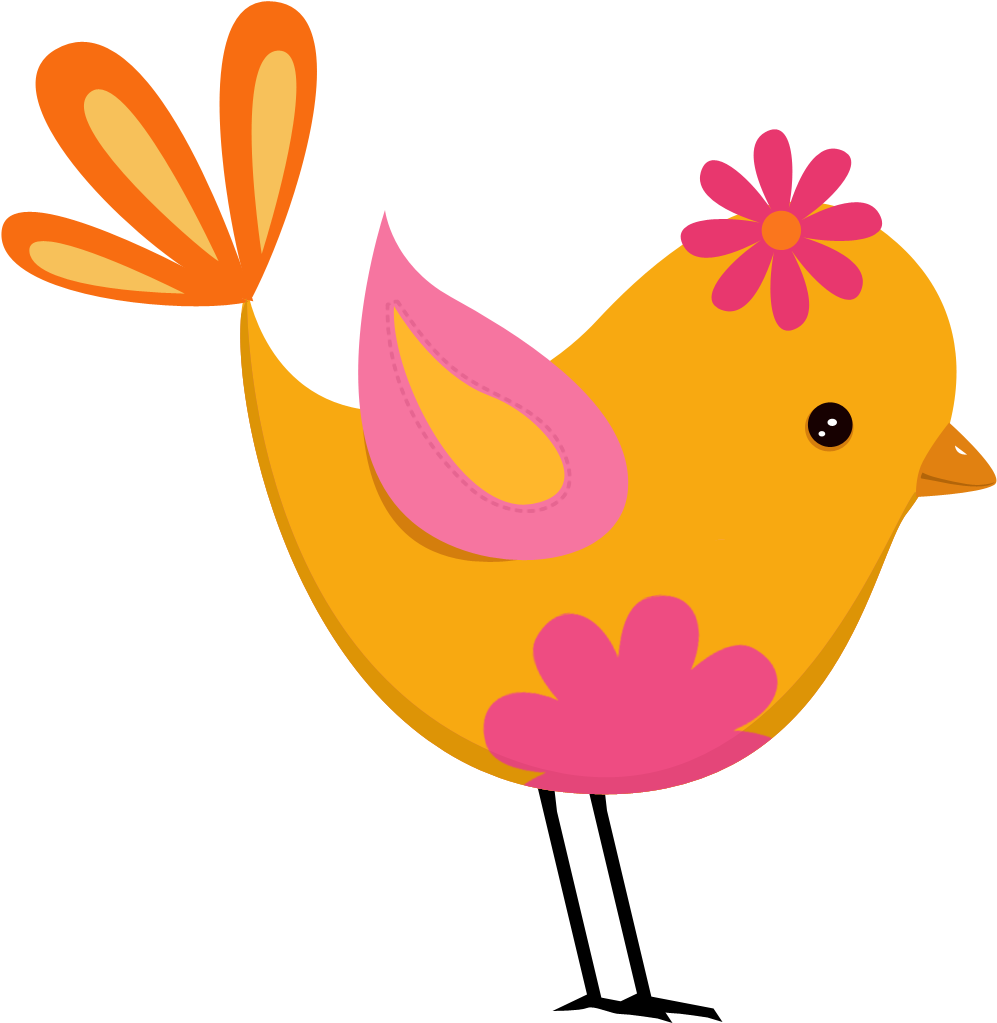Girl Clipart Bird - Casita De Pajaritos Dibujitos (1200x1200), Png Download