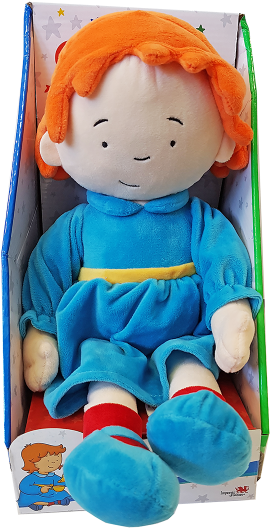 Poupee Caillou Et Mousseline (658x556), Png Download