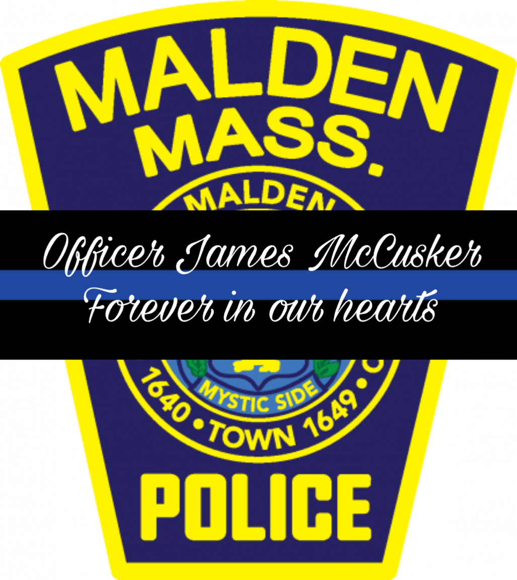 Malden Police - Label (1027x1152), Png Download
