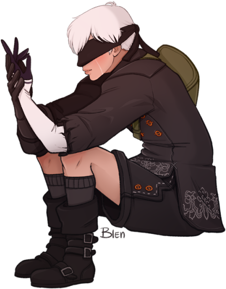 Fanart9s - Nier Automata 9s Arm (540x625), Png Download
