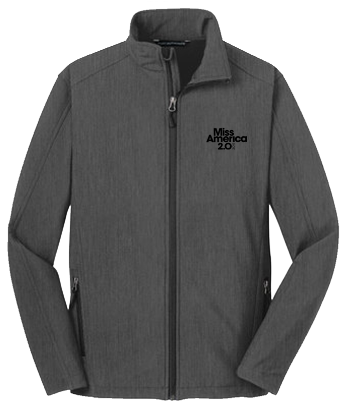 Port Authority Men's Core Soft Shell Jacket J317 (819x1024), Png Download