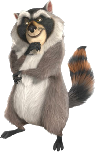 Norvirus Raccoon - Raccoon The Nut Job (529x760), Png Download