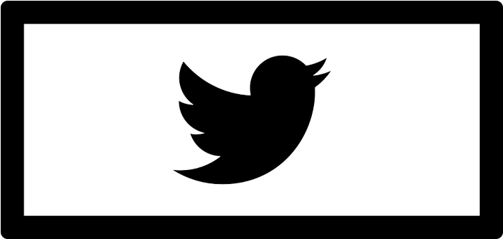 Twitter - Silhouette (900x900), Png Download