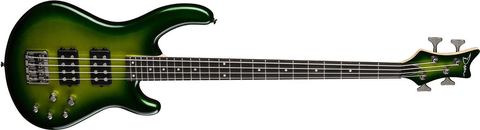 Dean Edge 3 4-sting Bass - Bass (1600x479), Png Download