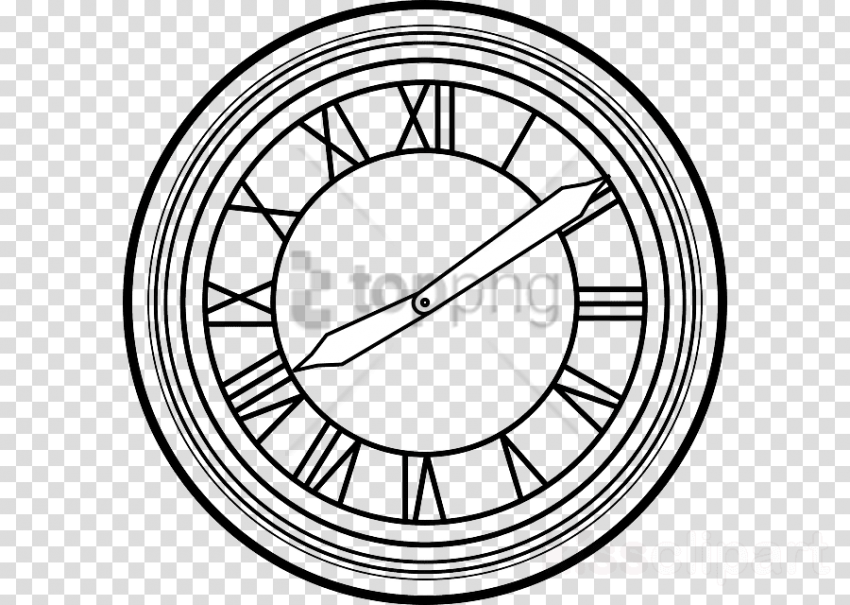 Free Png Back To The Future Clock Png Image With Transparent - Circle Traffic Light Png (850x605), Png Download