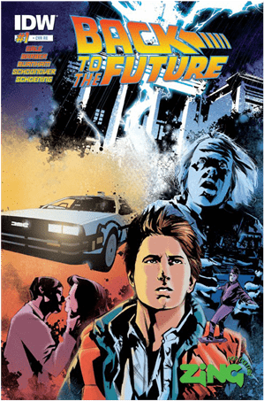 Back To The Future (600x600), Png Download