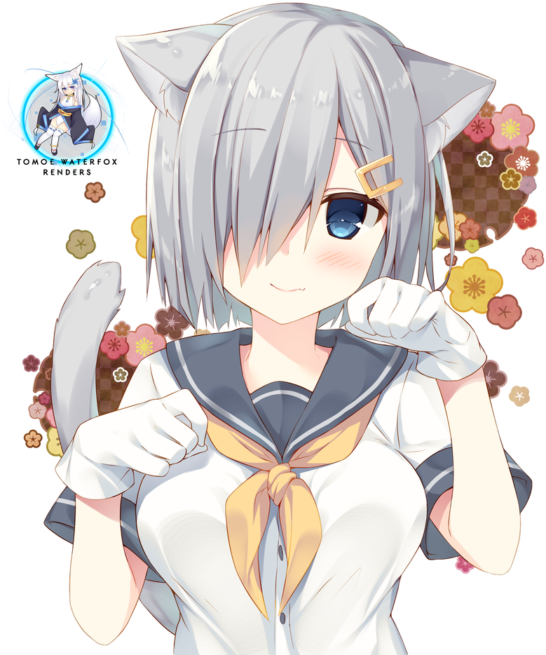 853 X 937 1 - Neko Kancolle (853x937), Png Download