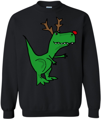 Ugly Christmas Sweaters Cool Funny Christmas T-rex - Goku And Vegeta Adidas (400x400), Png Download