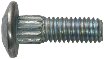 Round Head Ribbed Neck Bolt - Screw (800x530), Png Download