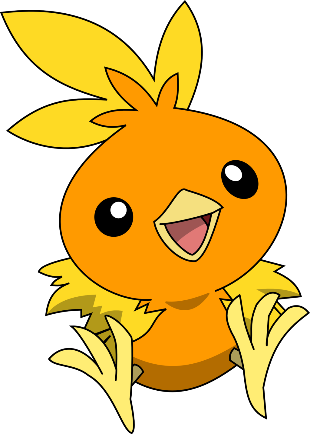 255 Torchic By Pklucario-d5z1jk7 - Pokémon Torchic (756x1057), Png Download