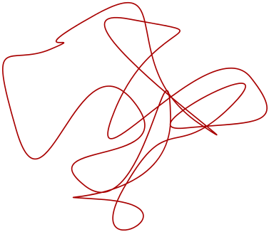 Path Of The Abstract Shape (500x341), Png Download