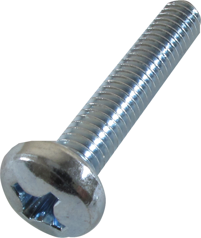 1x30, Phillips, Pan Head, Zinc Image - Amplified Parts Screw - 1x30, Phillips, Pan Head, Zinc (676x800), Png Download