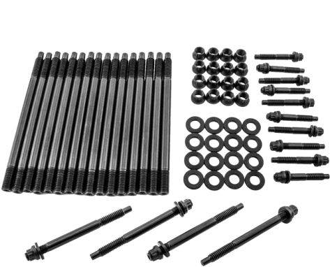 Head Stud Kit For Ls/lm Engine Gm Chevy Ls1 Ls3 - Ls Based Gm Small-block Engine (650x650), Png Download