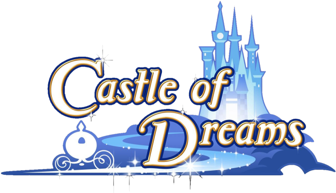 A Beautiful Castle Up On A High Hill Lights Up The - Kingdom Hearts Castle Of Dreams (689x405), Png Download