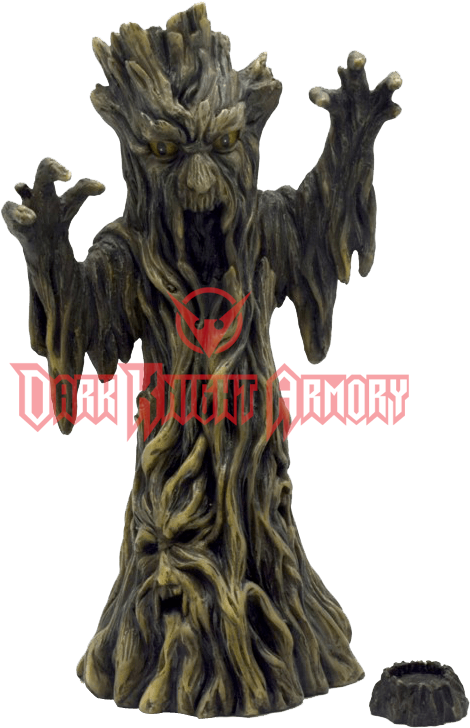 Scary Tree Incense Burner - Azuregreen Ib712 11" Scary Tree Incense Holder (733x733), Png Download