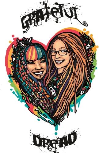 Grateful Dread Eugene Oregon Best Hair - Illustration (432x518), Png Download