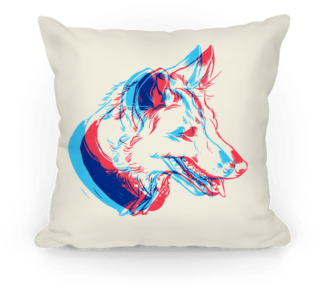 3d Dog Head Pillow - Dog (484x484), Png Download