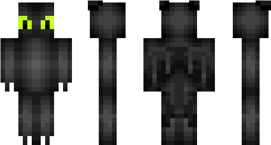 Minecraft Skin Residentsleeper - Minecraft Black Panther Skin (600x348), Png Download