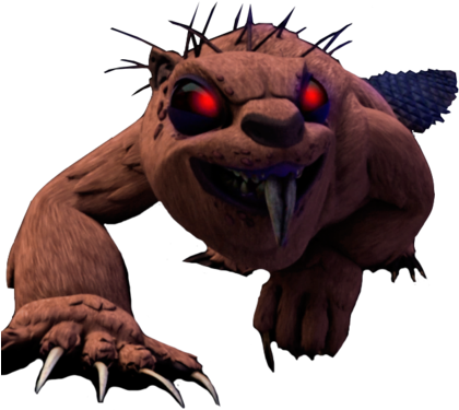 Dread Beaver - Dark Beaver Tmnt (479x429), Png Download