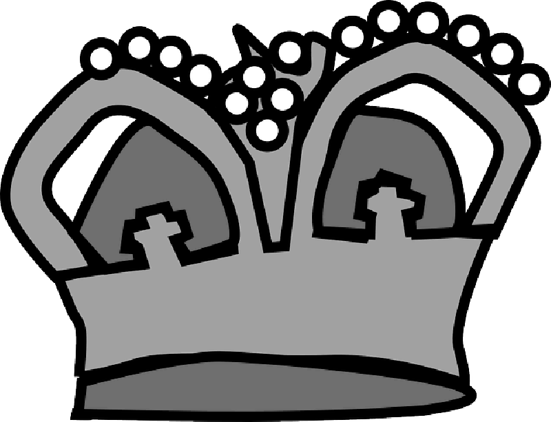Mb Image/png - Cartoon Crown (800x613), Png Download