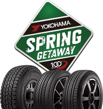 Yokohama Spring Getaway Tires - Yokohama Spring Getaways (353x372), Png Download