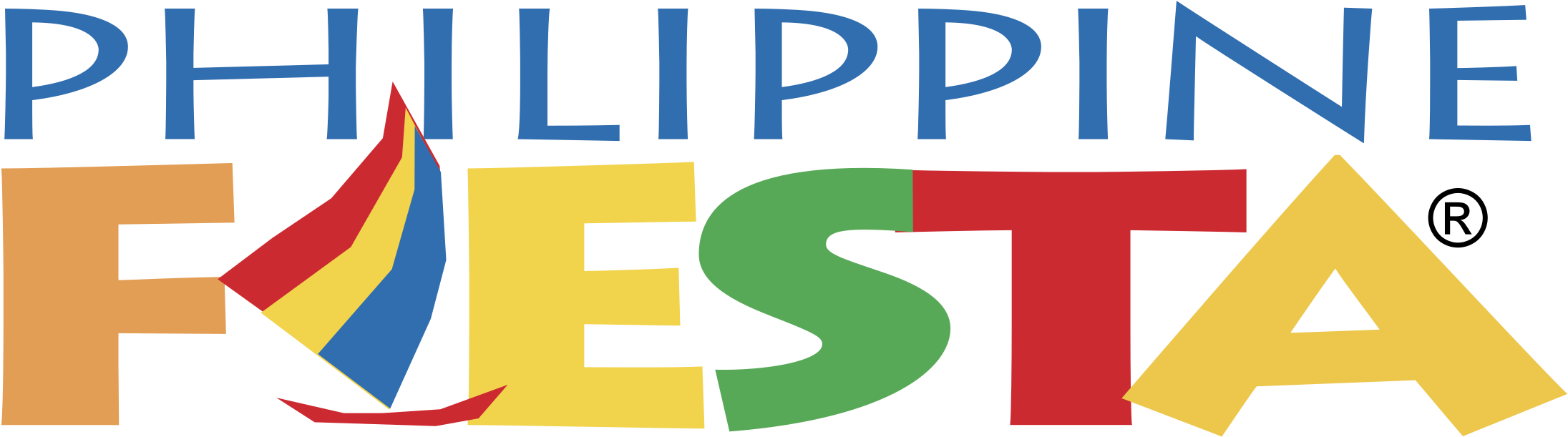 Philippine Logo Png Transparent Vector Freebie Supply - Philippine Fiesta Background Vector (2400x2400), Png Download