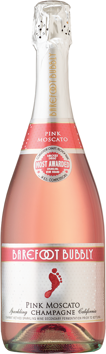 Users Interested In This Product Also Bought - Barefoot Pink Moscato Champagne (473x1200), Png Download