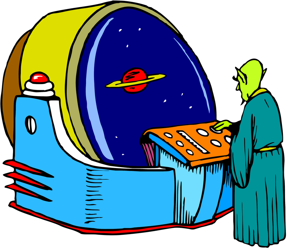 I Found These Classic Free 1998 Clipart Images Of Aliens (921x800), Png Download