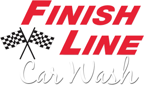 Finish Line Car Wash Logo (600x300), Png Download