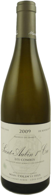 Aubin Blanc 1er Cru, "les Combes," Marc Colin 2009 - Pearl Morissette Dix Neuvieme (400x697), Png Download