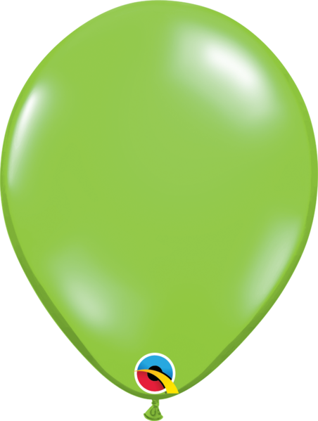 Jewel Lime, Qualatex 11" Latex Balloon - Qualatex (452x599), Png Download