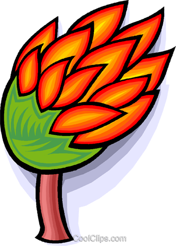 Burning Tree, Destruction Of The Forests Royalty Free - Spelling Rule Thirty Five (344x480), Png Download