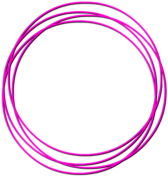 Circulo Rosa Png By Cyakane On Deviantart - Circle (400x396), Png Download