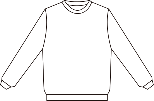 Sweatshirt-front - Sweatshirt Png Front And Back (530x350), Png Download