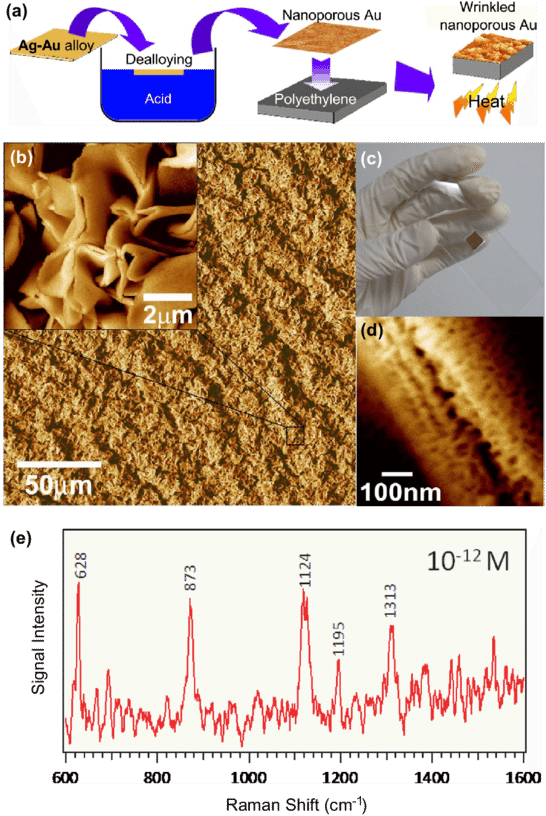 A) A Schematic Describing The Preparation Of Wrinkled - Bread (850x815), Png Download