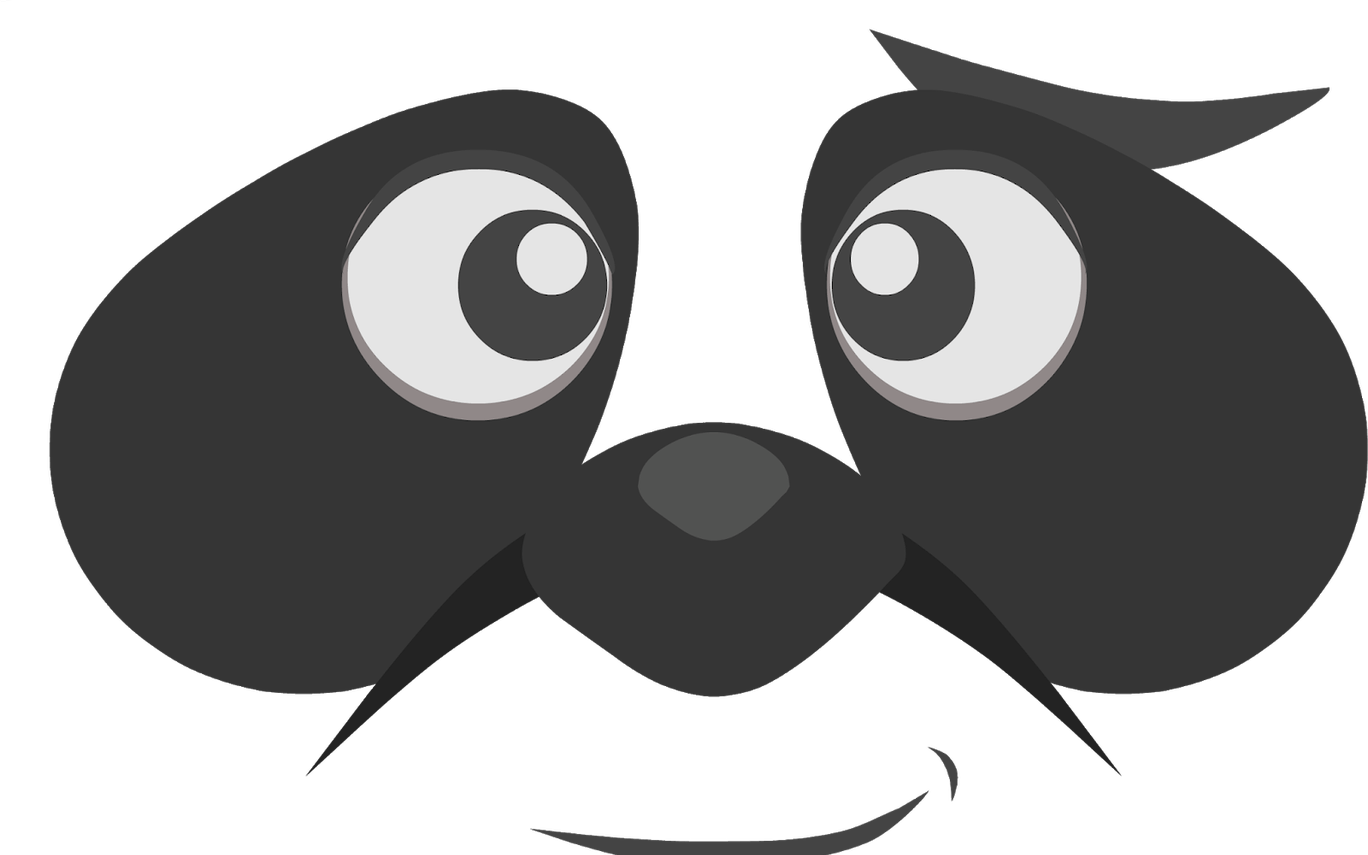 Clip Art Snout Desktop Wallpaper Cartoon Computer - Computer (1368x855), Png Download